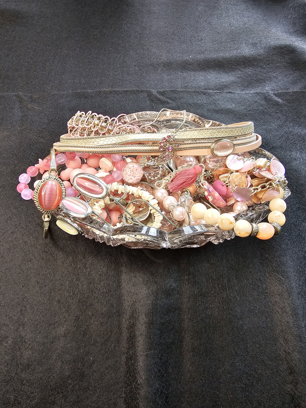 Pink Multi-Accent Women's Jewelry Lot